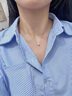 伊燦通體銀單顆仿珍珠吊墜項鏈女輕奢氣質(zhì)高級感鎖骨鏈2025年新款頸鏈 通體銀單顆珍珠項鏈 曬單實拍圖