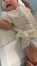 babylove嬰兒連體衣夏季薄款衣服純棉男女寶寶短袖哈衣爬爬服透氣夏裝 曬單實(shí)拍圖