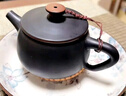 茗垚紫陶建水紫陶茶壺純手工石瓢壺大口漢瓦壺泡茶壺原礦名家單壺陶瓷茶具 尾貨1號(hào) 200ml 19孔出水 易清洗 120-280mL 曬單實(shí)拍圖