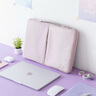 SANWA SUPPLY筆記本電腦內膽包 13/14英寸蘋(píng)果MacBook Pro筆記本收納包保護套 香芋紫 13.3英寸【適配新MAC Pro14】 曬單實(shí)拍圖