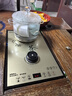 茶皇子（CHAHUANGZI）底部全自動上水電熱燒水壺泡茶專用玻璃茶臺電茶壺茶桌嵌入式一體 T5-M 1L 加寬23*37cm底部上水款 曬單實(shí)拍圖