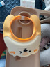 媽媽果兒童洗頭帽防水護耳嬰幼兒洗頭神器寶寶洗澡洗發(fā)帽擋水浴帽可調節 橘子橙（0-12歲適用） 曬單實(shí)拍圖