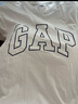 GAP男女裝2025春季新款純棉印花logo短袖T恤寬松休閑上衣725617 白色 L (175/96A) 亞洲尺碼 曬單實(shí)拍圖