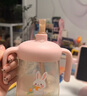 如山PPSU兒童吸管杯喝水杯牛奶杯家用直飲杯水杯帶刻度便攜學(xué)飲杯 曬單實(shí)拍圖