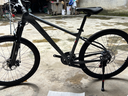 瑪莎拉蒂山地自行車(chē)油碟鋁架成人男女款變速單車(chē)學(xué)生公路青少年減震騎行車(chē) 鋁架 火山灰 21速 線(xiàn)碟 【M碼】26寸（推薦160-180cm） 曬單實(shí)拍圖