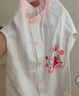 貝瑞加（Babyprints）嬰兒連體衣2件裝寶寶夏季長袖爬服純棉哈衣柔軟家居內(nèi)衣 粉73 曬單實拍圖