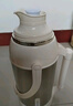 熱水瓶家用大容量暖壺學(xué)生宿舍開(kāi)水瓶茶瓶不銹鋼暖瓶熱水壺保溫瓶 燕麥奶白 3.2L 曬單實(shí)拍圖