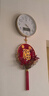 北極星（POLARIS）掛鐘自動(dòng)對(duì)時(shí)鐘客廳家用日歷智能創(chuàng)意輕奢鐘表35cm金色 曬單實(shí)拍圖