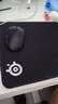 賽睿（SteelSeries）原裝qck加厚超厚鼠標墊電競滑細面CSGO吃雞cf游戲電競游戲鼠標墊 黑賽睿heavy 320x285mm 4mm 曬單實(shí)拍圖