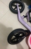 【火爆】?jī)和胶廛?chē)2-3-6歲寶寶滑步車(chē)滑行車(chē)溜溜車(chē)小孩玩具車(chē) 12寸 紫色 橡膠充氣輪胎 曬單實(shí)拍圖