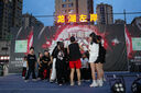 FILA 斐樂(lè )官方男士針織五分褲2025夏季新款舒適涼感防曬休閑短褲 正黑色-BK L 175/84A/L 曬單實(shí)拍圖