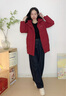 波司登（BOSIDENG）25新款羽絨服女中款連帽加厚90絨商場(chǎng)同款休閑百搭外套B250245122 醇酒紅|1856-趨勢推薦 XS 155/80A 體重約110以?xún)?曬單實(shí)拍圖