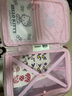 銀座Hello Kitty 凱蒂貓正版聯(lián)名行李箱20英寸小型旅行箱萬(wàn)向輪拉桿箱 曬單實(shí)拍圖