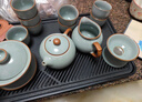京東京造 茶具整套 功夫茶具套裝帶茶盤茶壺茶杯 天青汝窯西施壺 16件 曬單實拍圖