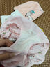 棉滿滿兒童內(nèi)褲女童純棉透氣三角褲頭不夾屁股女孩大童平角棉短褲頭4條 曬單實拍圖