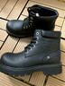 DCSHOESEDGE AURUM 男鞋馬丁靴男2025秋冬新款大黃靴子男士英倫休閑工裝 米白 41 曬單實(shí)拍圖