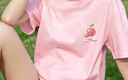 班尼路（Baleno）純棉扎染短袖T恤女2025夏季新款寬松糖果色系遮肉顯瘦休閑通勤 曬單實拍圖