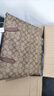 蔻馳（COACH） 女士中號單肩手提托特包情人節禮物 PVC配皮棕色4455IME74 默認1 曬單實(shí)拍圖