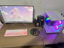 ASJS英特爾酷睿i7臺式電腦臺式機(jī)主機(jī)電競游戲電腦組裝機(jī)家庭商務(wù)辦公電腦全套海景房全家桶水冷4060 粉色主機(jī)+27英寸高清護(hù)眼屏+五年保修險 套7：i9級54芯/1T高速硬盤/RTX4060 曬單實(shí)拍圖