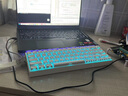 狼蛛（AULA）HERO 68HE磁軸鍵盤RT電競游戲客制化機械鍵盤有線RGB燈效五層填充網(wǎng)頁驅(qū)動fps無畏契約8K回報率 側(cè)刻【形意磁軸】白色 曬單實拍圖