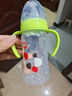 愛得利（evorie） 奶瓶 寬口徑吸管奶瓶 帶手柄PP材質(zhì)嬰兒奶瓶240ml（顏色隨機(jī)） 曬單實(shí)拍圖