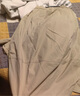 UR2025秋季新款女裝簡約休閑松緊腰超寬松半裙UWM550009 卡其 (偏寬松) S (XS-S) 曬單實拍圖
