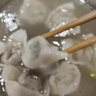 灣仔碼頭薺菜馬蹄大餛飩600g30只素餛飩云吞早餐夜宵速食冷凍混沌 曬單實(shí)拍圖