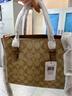 蔻馳（COACH）奢侈品女包通勤托特包斜挎手提包C4250【品牌授權(quán)】送女友禮物 曬單實(shí)拍圖