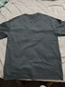 UR秋季新款男裝時(shí)尚創(chuàng  )意萌寵印花圓領(lǐng)短袖T恤UMY450084 中灰 M 曬單實(shí)拍圖