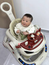煦凜德國學(xué)步車(chē)防o型腿嬰兒2025款嬰兒車(chē)0到3歲多功能防側翻防摔神器 頂配款-輕奢咖【餐盤(pán)+音樂(lè )玩具+腳墊+推把】 帶餐盤(pán) 可折疊 高低調節 學(xué)步 助步 曬單實(shí)拍圖