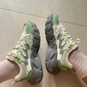 FILA 楊冪同款|斐樂官方女鞋F(xiàn)ERN2運動鞋2025秋季新款蕨草鞋2代休閑鞋 奶白/粉綠色-GC 38 曬單實拍圖