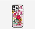 CASETIFY Rich Flower有錢花系列 新年發(fā)發(fā)發(fā) 適用于iPhone 15 Pro Max 透明黑框 手機(jī)殼 曬單實(shí)拍圖