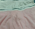 Calvin Klein內衣【明星同款摩登引力帶】25夏男兩條ck棉質(zhì)防夾臀內褲男NB4391 VR3-冰粉/淺麻灰 2條 M 曬單實(shí)拍圖