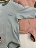 Cutelife【溫氧】新生嬰兒包屁衣家居連體服origins系列兒童A類(lèi)親膚面料柔 【新品】連體服 桃木粉 66cm 連體衣/包屁衣 曬單實(shí)拍圖