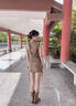 FIVE PLUS粗跟短靴女2025秋季新款尖頭美拉德靴堆堆靴棕色西部牛仔靴女靴子 棕色 37 曬單實(shí)拍圖