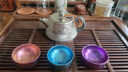 必唯（BOUNDLESS VOYAGE）純鈦戶(hù)外茶具旅行套裝帶濾網(wǎng)露營(yíng)煮茶壺便攜泡茶功夫茶雙層茶杯  Ti3115D 300ML茶壺+茶漏+3茶杯 曬單實(shí)拍圖