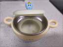 如山嬰兒輔食碗注水保溫碗316L不銹鋼碗兒童餐具恒溫吸盤(pán)嬰兒碗湯碗 云霧藍【316L不銹鋼內膽】+吸盤(pán) 【316L材質(zhì) 感溫變色】 曬單實(shí)拍圖