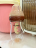 世喜新生兒防脹氣奶瓶3-7個(gè)月玻璃嬰兒仿母乳奶嘴240ml 曬單實(shí)拍圖