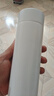 炊大皇保溫杯 316L醫(yī)用級不銹鋼茶水分離商務(wù)便攜智能保溫杯 白色 490ml 曬單實拍圖