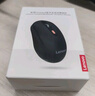 聯(lián)想（Lenovo） 無(wú)線(xiàn)藍牙雙模鼠標 便攜辦公鼠標 人體工程學(xué)設計 適用臺式機一體機筆記本平板 Howard黑色 曬單實(shí)拍圖