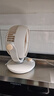 美的（Midea）【小型風(fēng)扇】輕音臺式桌面空氣循環(huán)扇家用柔風(fēng)電風(fēng)扇宿舍辦公迷你臺扇落地扇空調(diào)伴侶 GAF18AD 曬單實(shí)拍圖