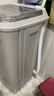志高【脫水九成干】脫水機(jī)單甩干脫水機(jī)干桶甩干機(jī)小型迷你家用甩干桶出租房宿舍大容量脫水桶烘 8.6KG[不銹鋼桶]質(zhì)保三年 曬單實(shí)拍圖