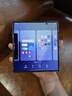 智父三星zfold7手機殼新款z fold7折疊屏真皮保護殼鏡頭支架中軸全包SAMSUNG超薄高級電鍍邊框防摔外殼 高清款【暗影藍】頭層牛皮丨殼膜一體丨鏡頭支架 曬單實拍圖