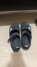 阿迪達斯 （adidas）童鞋露腳趾兒童涼鞋夏季款男童女童魔術(shù)貼軟底小大童沙灘鞋GW0344 GW0344 黑 39 碼/6uk/腳長24cm 曬單實拍圖