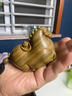 法優(yōu)曼綠檀木手把件生肖馬上有錢文玩盤玩把玩物件男士隨身手玩把件解壓 馬上有錢大號手把件 曬單實(shí)拍圖