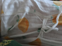童泰（TONGTAI）嬰兒連體衣夏純棉衣服初生寶寶蝴蝶哈衣爬服提花黃色66cm 曬單實(shí)拍圖