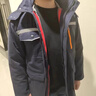 森龍致遠冬季工作服棉衣男加厚中長款防寒服反光條棉襖物業(yè)大衣工裝定制 【棉衣】藏藍色（升級版） M (165) 建議100-120斤穿 曬單實拍圖