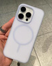 甲度適用蘋果16promax手機(jī)殼16Pro手機(jī)殼保護(hù)套iphone 16Plus磁吸高級(jí)感防摔男女AI按鍵全包半透殼 【巖石灰】冰霧半透-進(jìn)口真液態(tài) iPhone16 Pro 曬單實(shí)拍圖