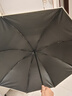 天堂 防紫外線晴雨傘三折 雨傘黑膠防曬太陽傘遮陽晴雨傘 甘酪白 曬單實(shí)拍圖