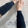 JIOESC羽絨服套袖女防臟隱形專(zhuān)用秋冬季辦公室工作寬松短款套袖白色護袖 【黑色】羽絨服袖套 均碼（成人兒童都可用） 曬單實(shí)拍圖